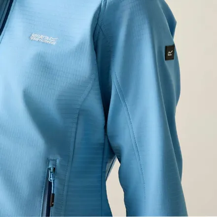 Regatta Arec III Women's Soft Shell Jacket Washed Denim