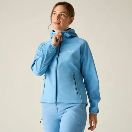Regatta Arec III Women's Soft Shell Jacket Washed Denim