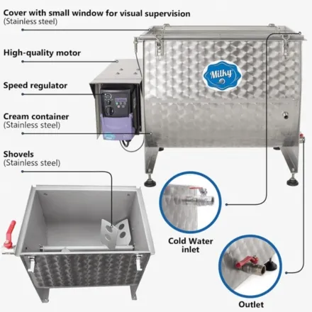 Milky FJ 100C Butter Churn