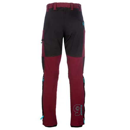 Gecko Climbing Trousers Burgundy Red