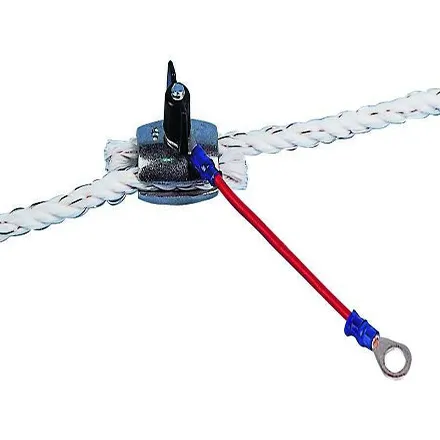 Lister Polyrope To Fence Connector