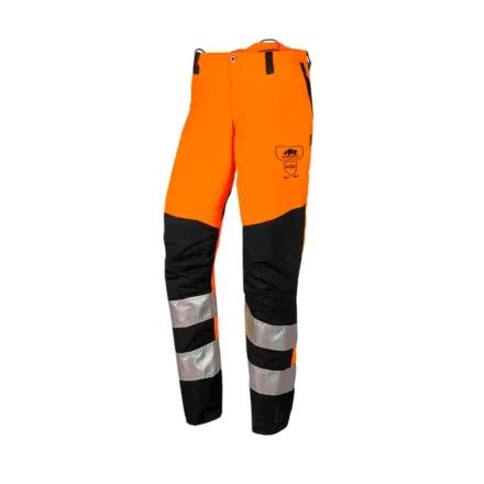 SIP Protection BasePro Perthus Flash Hi-Vis Trousers - Orange/Black