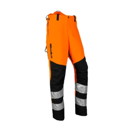SIP Protection BasePro Perthus Flash Hi-Vis Trousers - Orange/Black