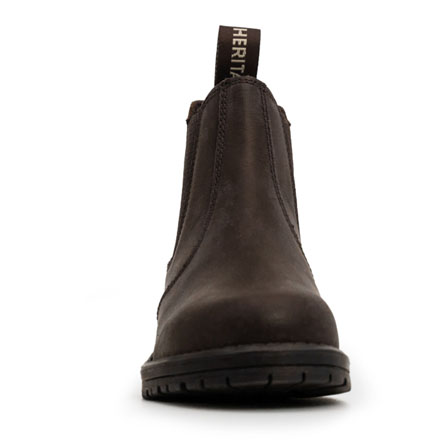 Xpert Heritage Wrangler Junior Dealer Boots Dk Brown