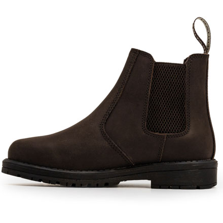 Xpert Heritage Wrangler Junior Dealer Boots Dk Brown