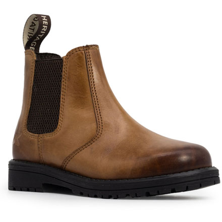 Xpert Heritage Wrangler Junior Dealer Boots Tan
